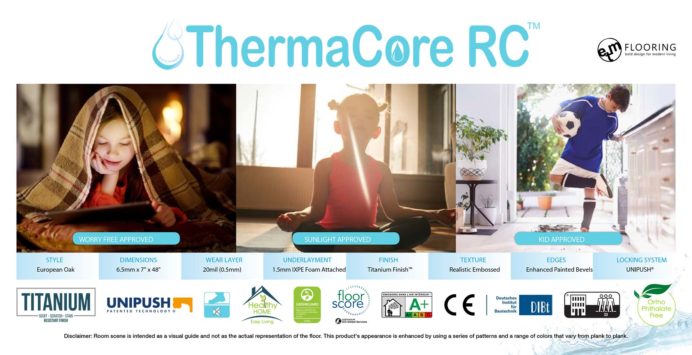 ThermaCore RC™ Engineered Rigid Vinyl Insert